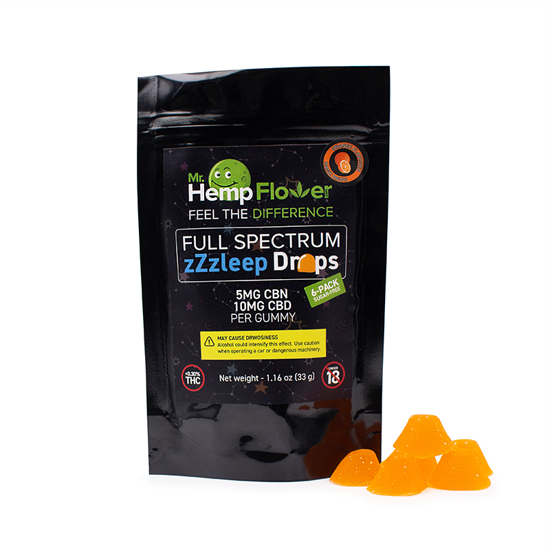 CBN gummies orange flavor
