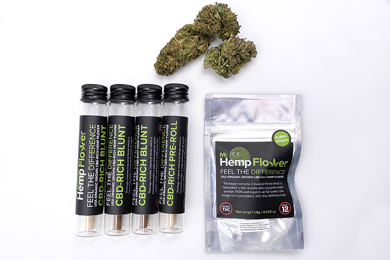 hand trimmed hemp flower